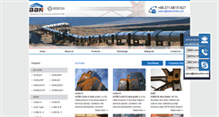 Desktop Screenshot of corten-a-b.com